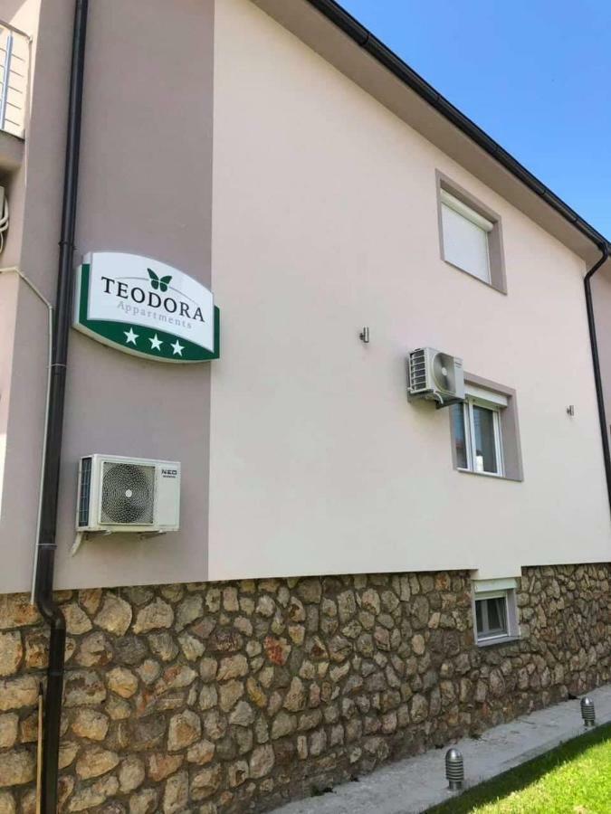 Apartments Teodora Ohrid Eksteriør bilde